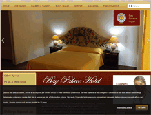 Tablet Screenshot of baypalacehotel.it